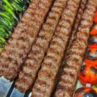 خمیرکوبیده آماده به سیخ