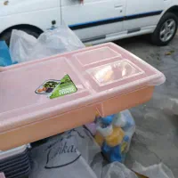 وسایل پلاستیک حراجی|ظروف نگهدارنده، پلاستیکی، یکبارمصرف|قروه, |دیوار