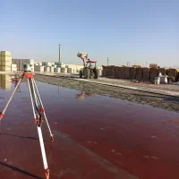 اجرای بتن ریزی کف با ماله برقی