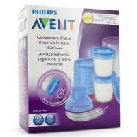 ظرف ذخیره شیر مادر اونت ده عددی با قوطی