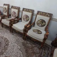 یه دست مبل ده نفر دوتا میز عسلی|مبلمان خانگی و میز عسلی|مشکین‌دشت, |دیوار