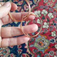 گوشواره ژوپینگ رنگ ثابت