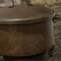 دیگه مسی ظرف مینا بشقاب دیواری|ظروف سرو و پذیرایی|اصفهان, بهارستان|دیوار