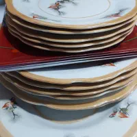 تعدادی ظروف در حد نو