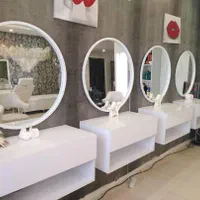 آینه گرد قاب فلزی|آینه|تهران, نیروی هوایی (پیروزی)|دیوار