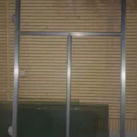 دو عدد در سه لنگه حیاط و پارکینگ وپنجره آلومینیم|مصالح و تجهیزات ساختمان|شهرضا, |دیوار