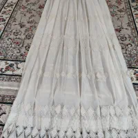 پرده تور آستردوزی