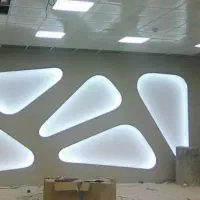 اجرا کناف کابینت کاغذ پرده میکروسمت|خدمات پیشه و مهارت|اصفهان, باغ دریاچه|دیوار