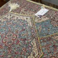 رومیزی ترمه نفیس خجسته یزد سه تیکه