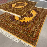 فرش دستباف بساک نقشه قشقایی جفت ۹۰ درصد ۶ متری|فرش|مشکیندشت, |دیوار