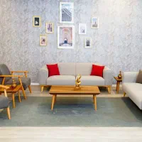 مبل مینیمال بخر فقط 19 تومن ماهیانه 2 تومن|مبلمان خانگی و میز عسلی|قوچان, |دیوار