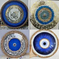 انواع تابلو ساعت رزین|ساعت دیواری و تزئینی|آبادان, |دیوار