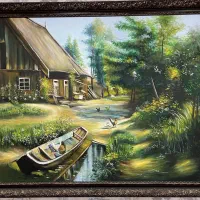 تابلو نقاشی رنگ روغن