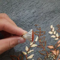 انگشتر نقره عقیق یمنی|جواهرات|سنندج, |دیوار