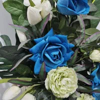 گل مصنوعی گلدان  و گل مصنوعی