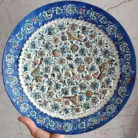 بشقاب میناکاری 35سانتی متری|صنایع دستی و سایر لوازم تزئینی|اصفهان, شهشهان|دیوار