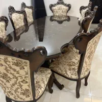ست کامل مبل سلطنتی و میز ناهارخوری|مبلمان خانگی و میز عسلی|رشت, گلسار|دیوار