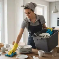 استخدام خانم برای نظافت