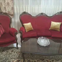 مبل استیل 8 نفره +ناهارخوری