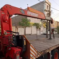 جرثقیل خاور ۶۰۸ با دستگاه یوکن|خودرو سنگین|تاکستان, |دیوار