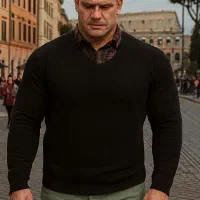 سلانیک یقه پیراهنی سایز بزرگ۳XL/۴XL/۵XL/۶XL