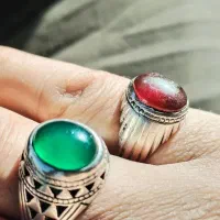 انگشتر نقره عقیق|جواهرات|برخوار, |دیوار