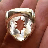 انگشتر عقیق دست ساز|جواهرات|شیراز, نصر|دیوار