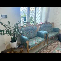 مبلمان ۷نفره سلطنتی|مبلمان خانگی و میز عسلی|شهر بابک, |دیوار