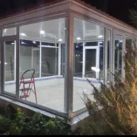 درب و پنجره upvc پو پی وی سی . توری پلیسه ای