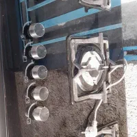 اجاق‌گاز پنج شعله طرح فر پارس شعله