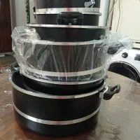 ست ۱۸ پارچه قابلمه نو