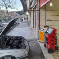 شستشوی رادیات وشارژ گاز کولربادستگاه تمام اتوماتیک