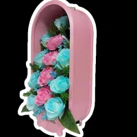 باکس گل pvc ضدآب /دسته گل/ماشینعروس/تاجگل|گل مصنوعی|تهران, شهرک طالقانی|دیوار