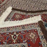 فرش ذرع‌ونیم دستباف مود بیرجند نقشه‌ماهی گل‌ابریشم|فرش|تهران, بازار|دیوار