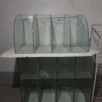 قفسه یا استند آجیل و حبوبات