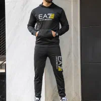 ست هودی شوار EA7 مردانه مدل