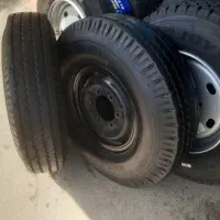 ۷۰درصد لاستیک گل جلو نیسان کامل