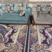 فروش مبل ۷نفره وتخت یک نفره درحدنو