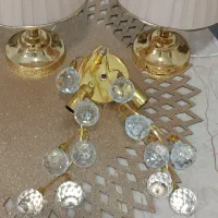 دو تا آباژور و یه لوستر|چراغ خواب و آباژور|ایلام, |دیوار