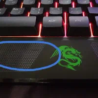 کیبوردگیمینگ TK  Full Size نورپردازی صفحه کلید RGB|قطعات و لوازم جانبی رایانه|مشهد, حسین‌آباد|دیوار