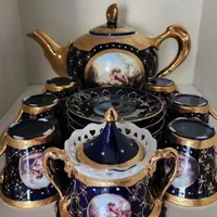 طروف چای خوری طرح لیلی و مجنون