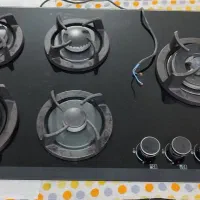 اجاق گاز رومیزی ۵ شعله ۲ شعله بزرگ