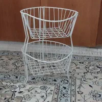 سبد سیب و پیاز فلزی