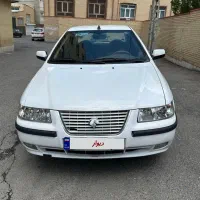 سمند EF7 دوگانه کارخانه دنده ای  مدل1395 بدون رنگ