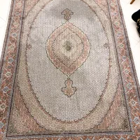 دو‌تخته فرش ۶متری طرح ریز ماهی شاهکار کشمیر