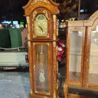 ویترین چوبی ساعت ایستاده معرق