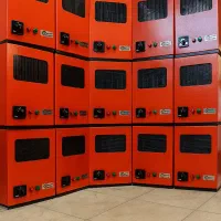 هیتر بخاری برقی فن دار خانگی المنتی تک فاز