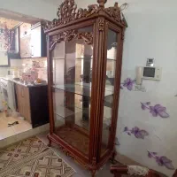 ویترین چوبی|بوفه، ویترین، کنسول|قم, شاه سید علی|دیوار
