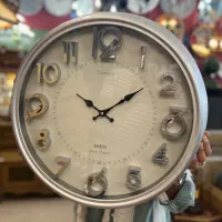 ساعت دیواری قطر ۵۰ کادو هدیه تولد ولنتاین جهیزیه
