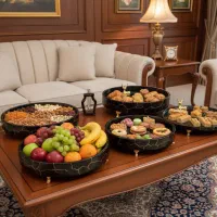 انواع هفت سین دکوری ست پذیرایی بیس خام سنگ مصنوعی|مجسمه، تندیس، ماکت|مشهد, توس (بلوار توس)|دیوار